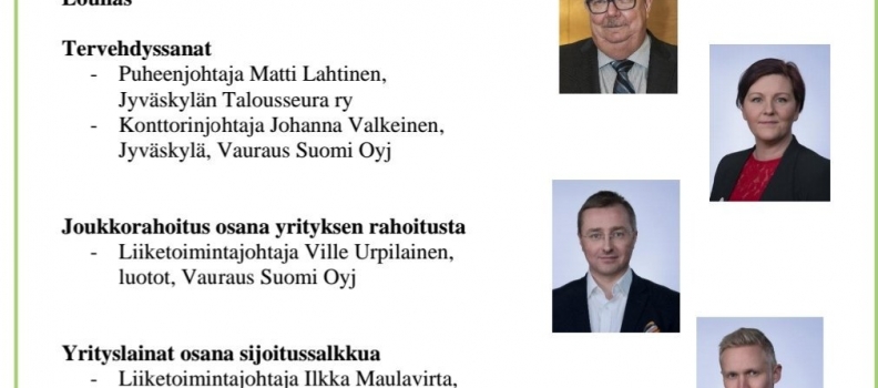 Talouslounaan kuvia 13.11.2018