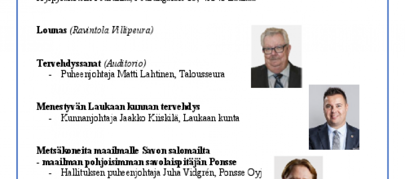 Kuvia lounasseminaarista 11.4.2018
